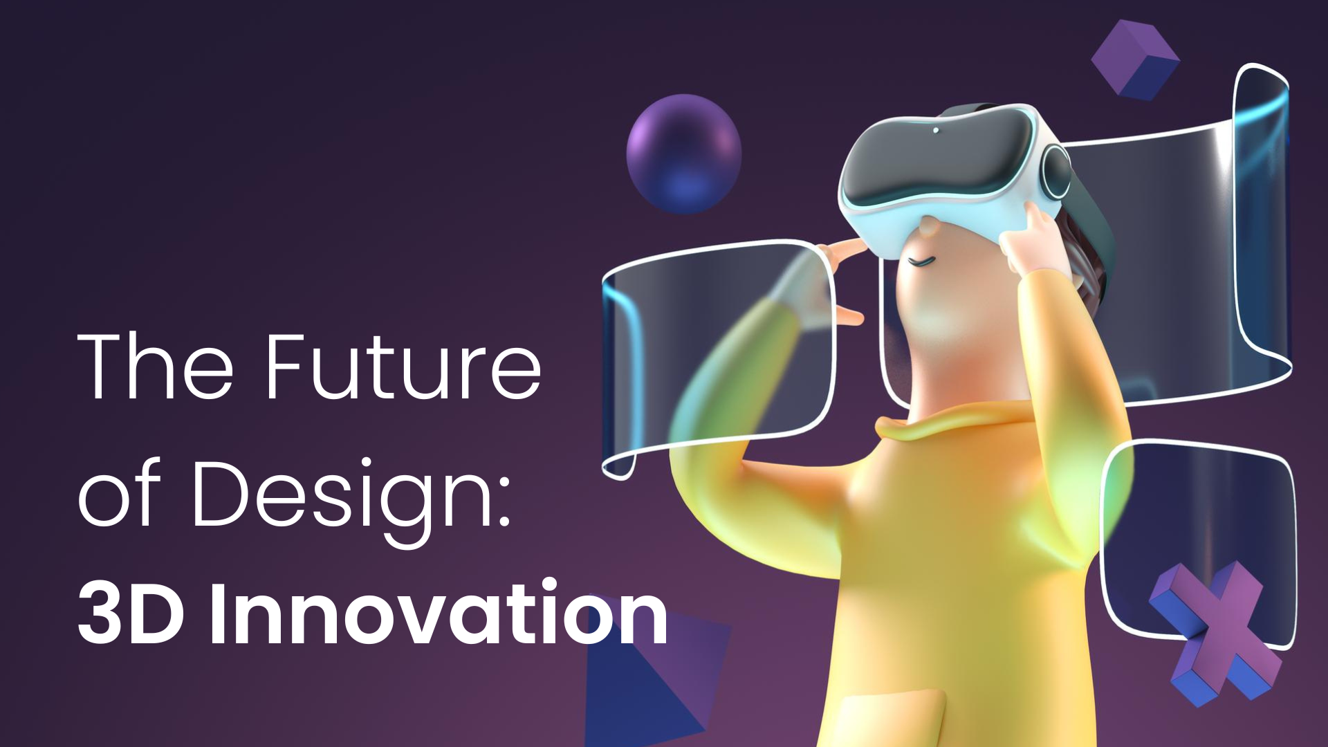 The Future of Graphic Design: Embracing 3D Visual Innovation